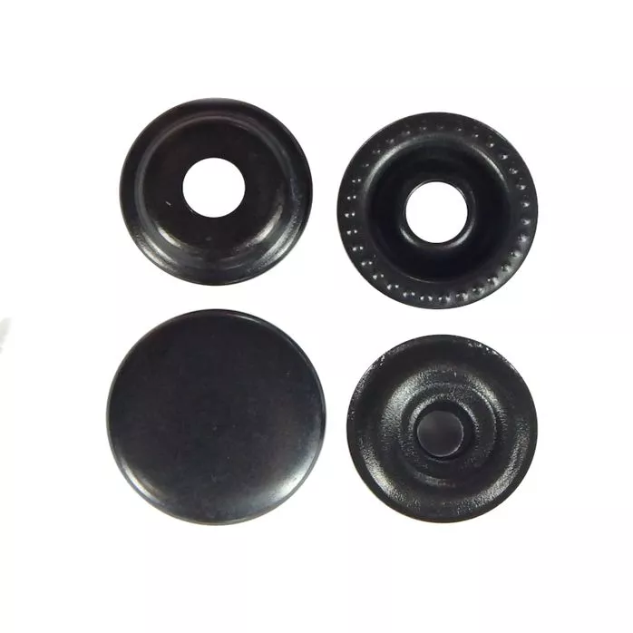 Napa metalowa 15mm czarny-oksyda madis