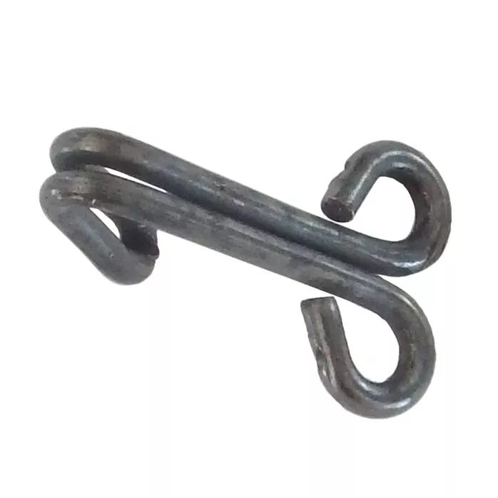 Haki metalowe, haftki metalowe duże techniczne 22mm op.100szt.