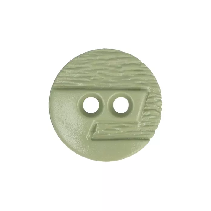 Guziki ubraniowe dwudziurkowe 15mm 24W kolor oliwkowy 500szt.