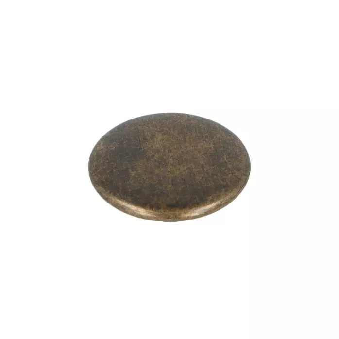 Napa metalowa 12.5mm stare złoto madis