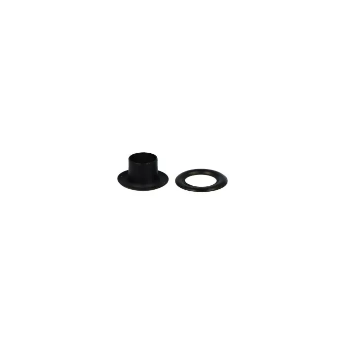 Oczko metalowe 6mm 06DP czarny oksyda madis