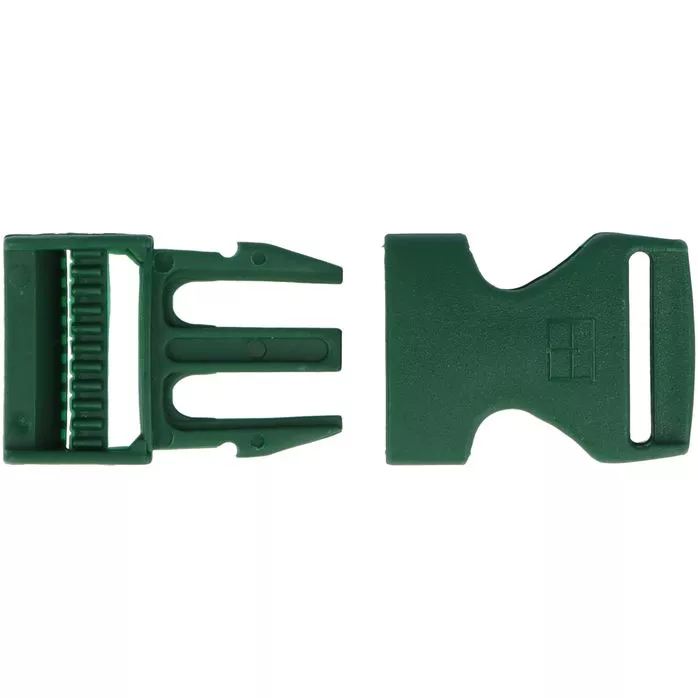 Klamra 25mm zielona ciemna