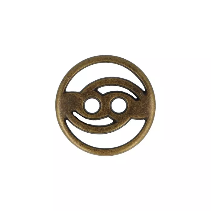 Guzik metalowy 20mm
Klasyczny guzik metalowy, dwudziurkowy o średnicy 20mm.

Zastosowanie: bluzki, koszule, sukienki, wyroby kaletnicze i odzieżowe.