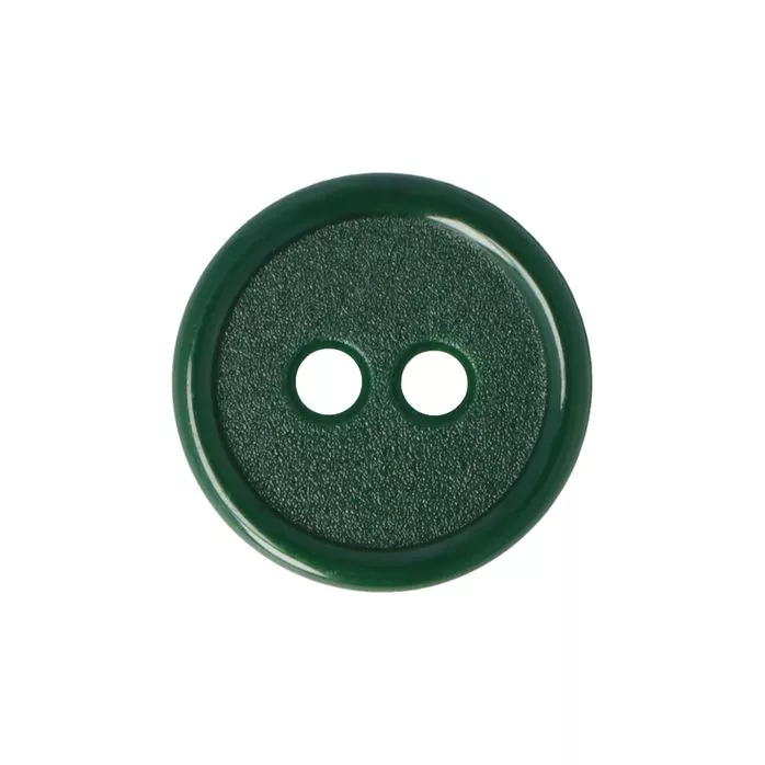 Guzik ubraniowy 15mm zielony ciemny madis