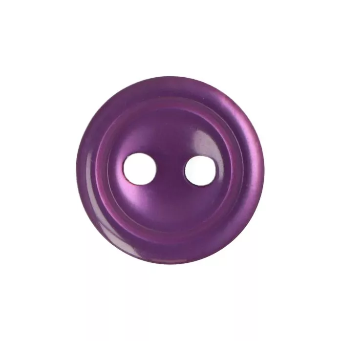 Guziki koszulowe 11mm 18L kolor fioletowy perłowy 1000szt.