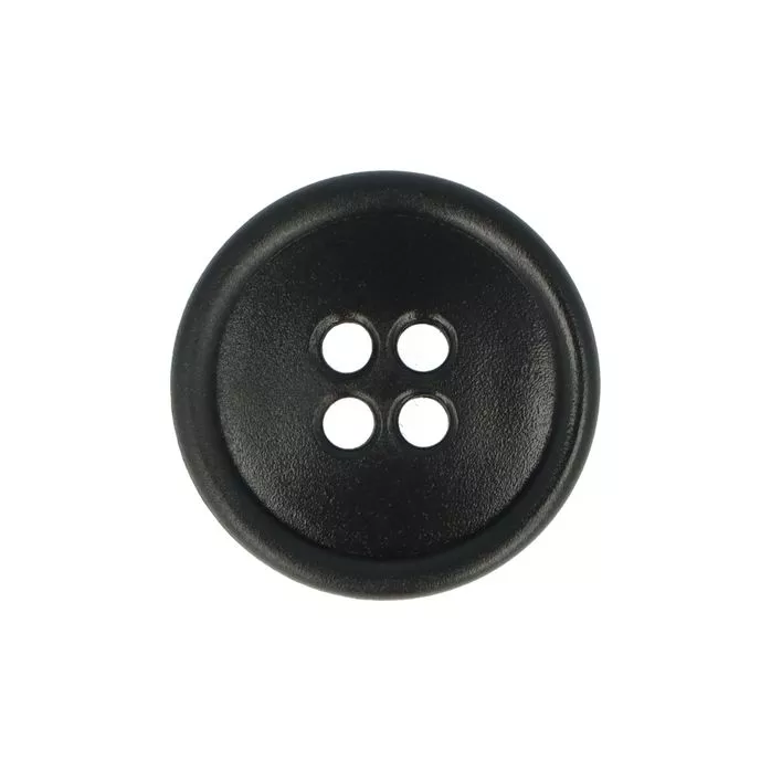 Guziki ubraniowe czterodziurkowe 20mm 32G kolor czarny 250szt.