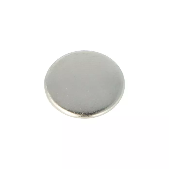 Guzik jeans 17mm srebrny Madis