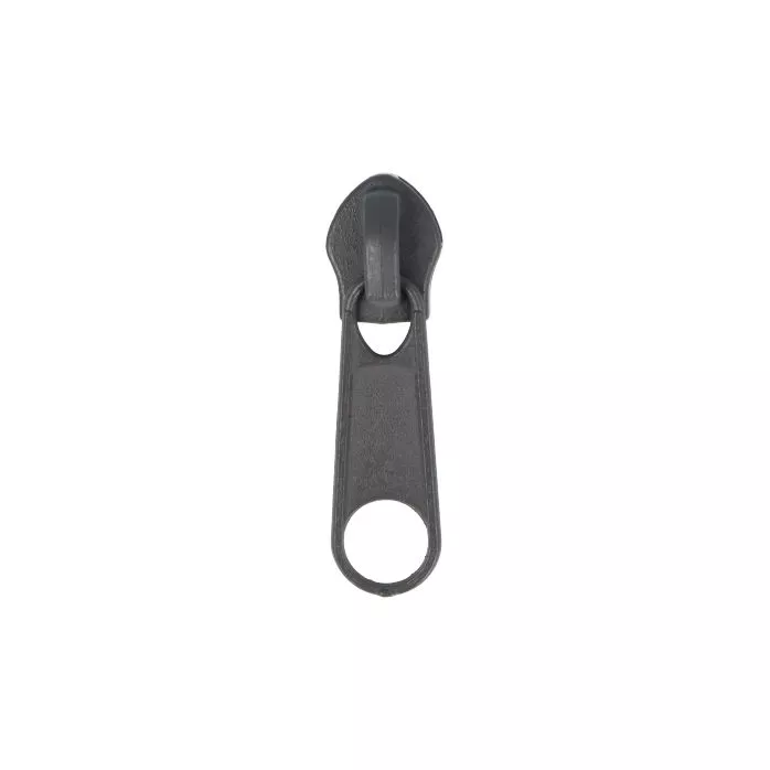 Suwak do taśmy suwakowej spiralnej #5 non-lock wzmocniony kolor szary 500szt.