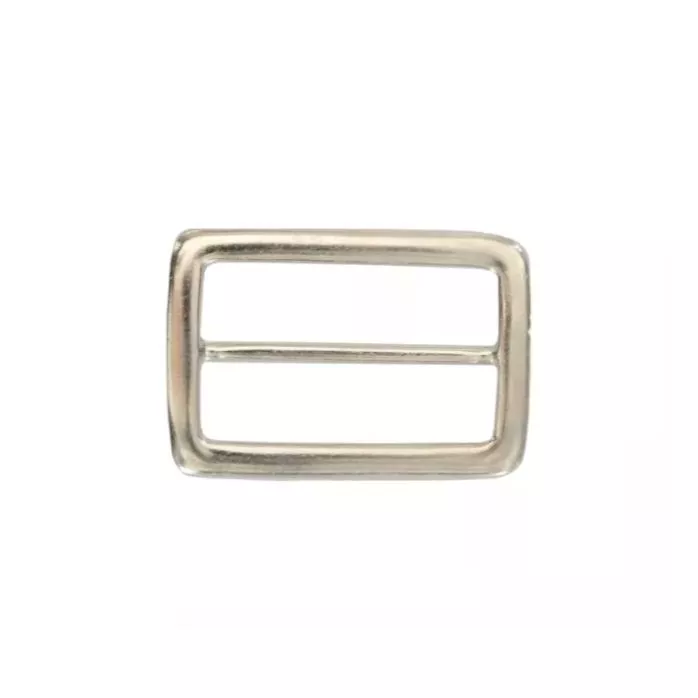 Ramka metalowa 40mm kolor srebrny madis