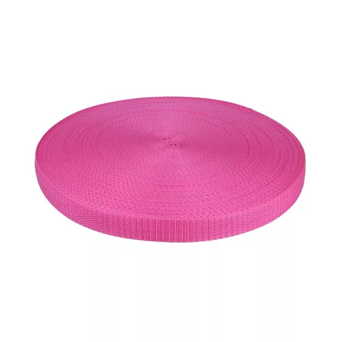 Taśma nośna 20mm polipropylenowa kolor różowy 50mb