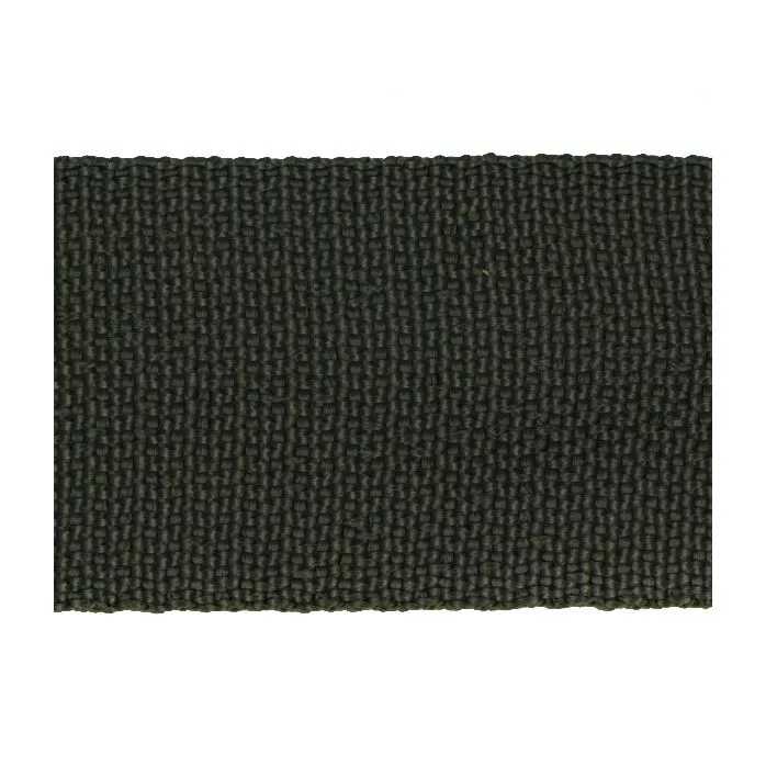 Taśma nośna 40mm polipropylenowa kolor zielony khaki 50mb