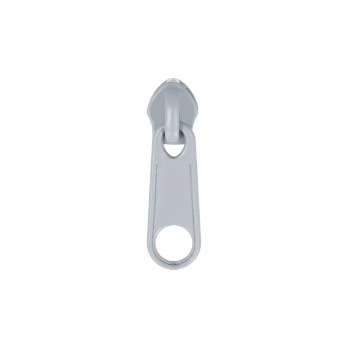 Suwak do taśmy suwakowej spiralnej #5 non-lock kolor szary 100szt.