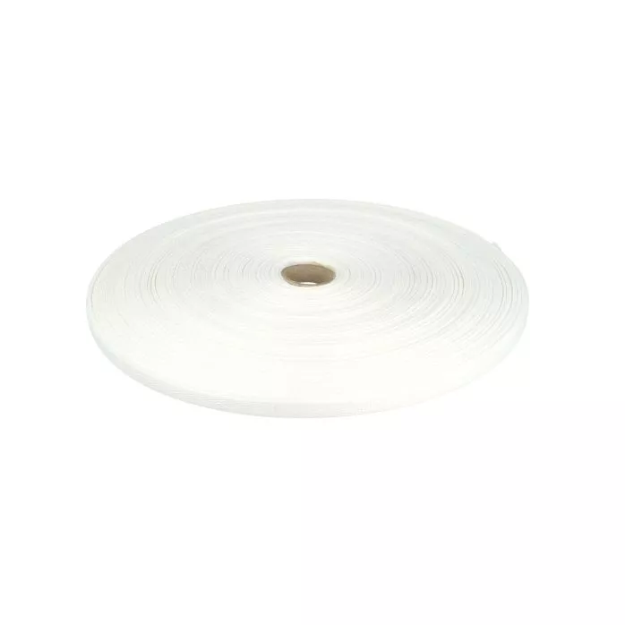 Taśma meblowa tapicerska 10mm jodełka kolor biały motek 100mb
