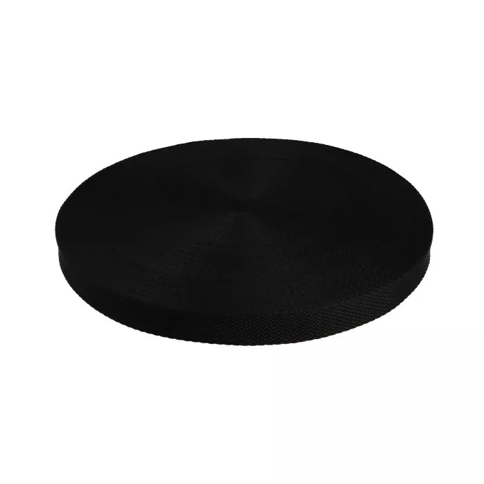 Taśma nośna 25mm polipropylenowa kolor czarny 50mb