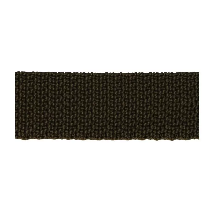 Taśma nośna 30mm polipropylenowa kolor zielony khaki 50mb
