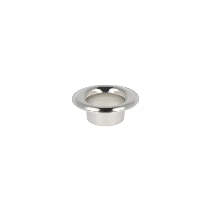 Oczko metalowe 12mm 12DP srebrny madis
