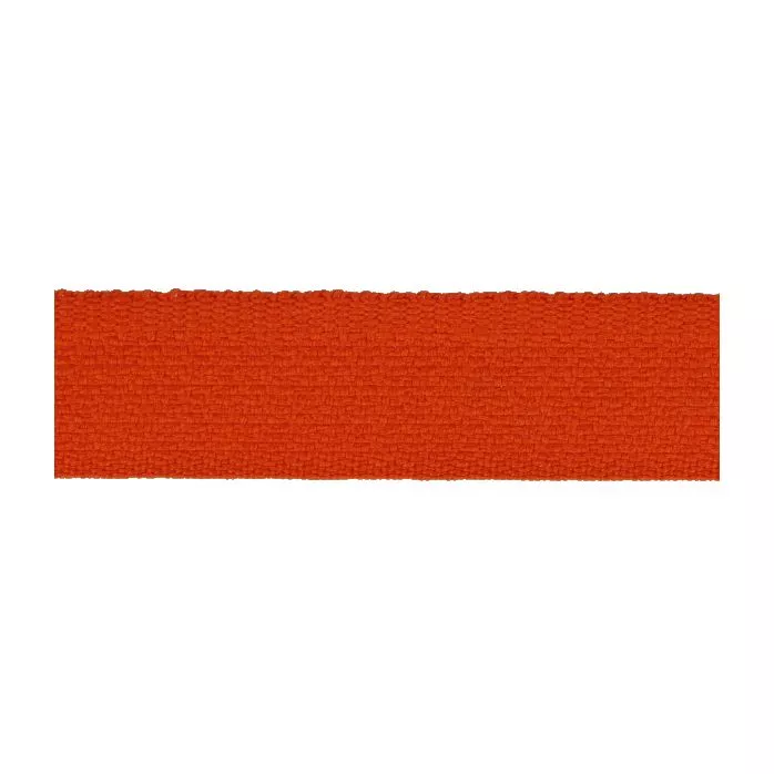 Taśma spodniowa poliestrowa 16mm kolor pomarańczowy
