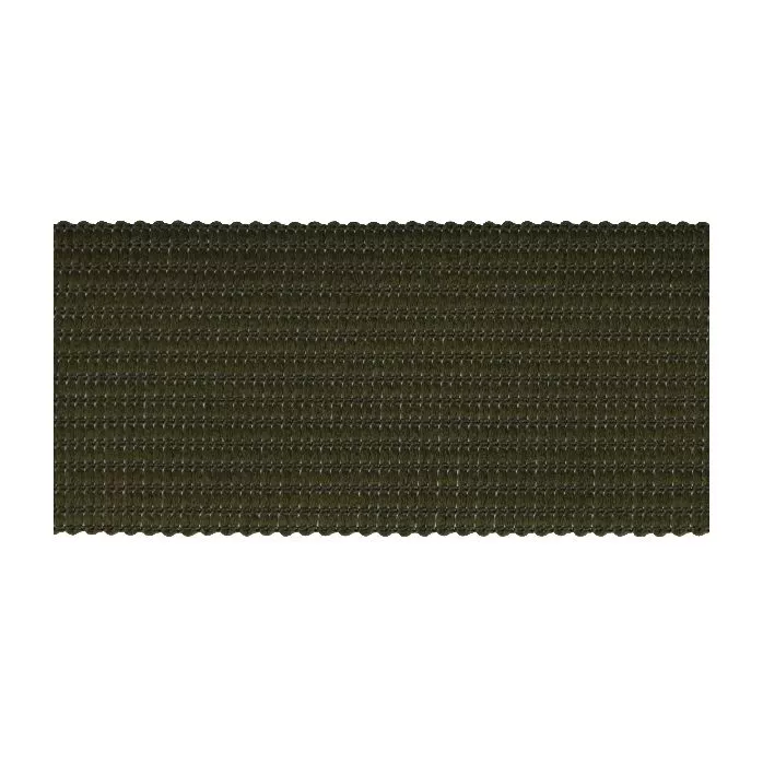 Taśma lamówka dziana 20mm kolor zielony khaki 50mb