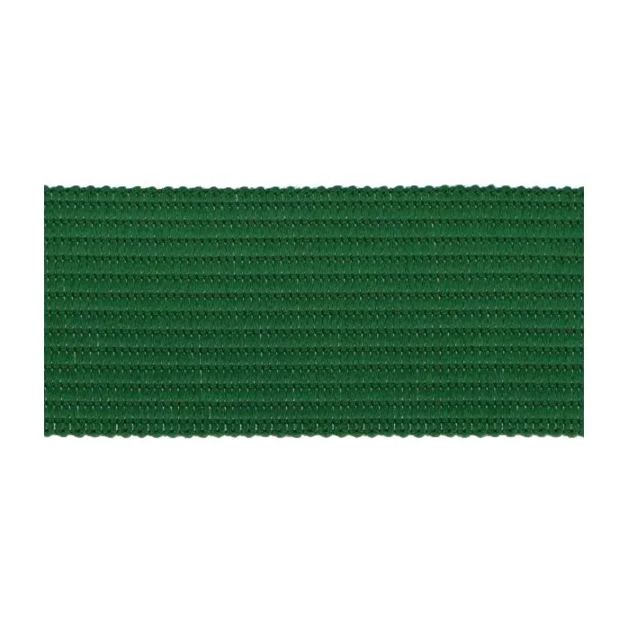 Taśma lamówka dziana 25mm kolor zielony 50mb