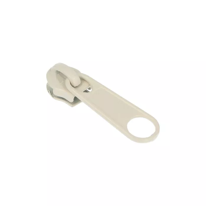 Suwak do taśmy suwakowej spiralnej #5 non-lock kolor beżowy 500szt.