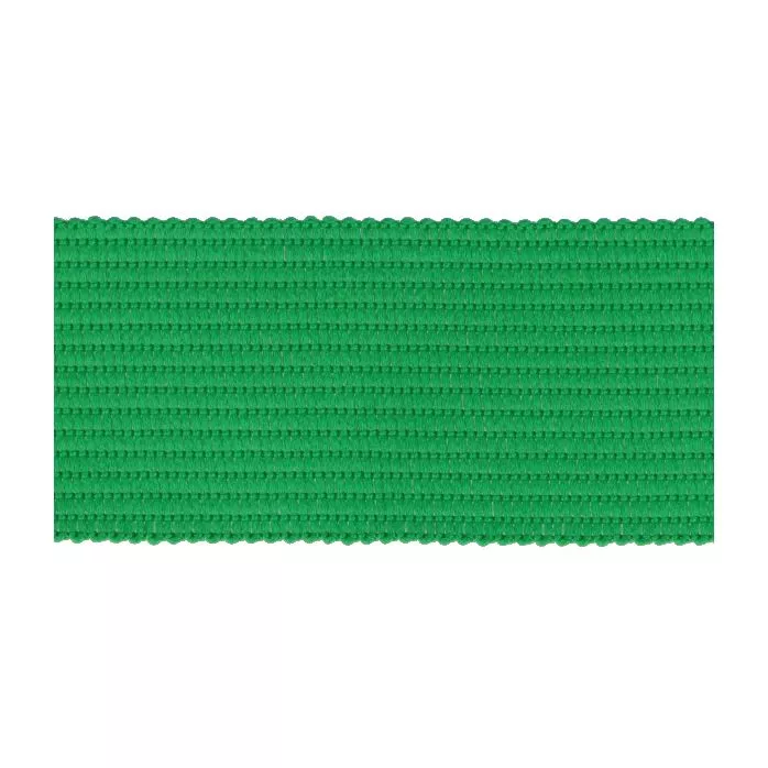 Taśma lamówka dziana 30mm kolor zielony 50mb