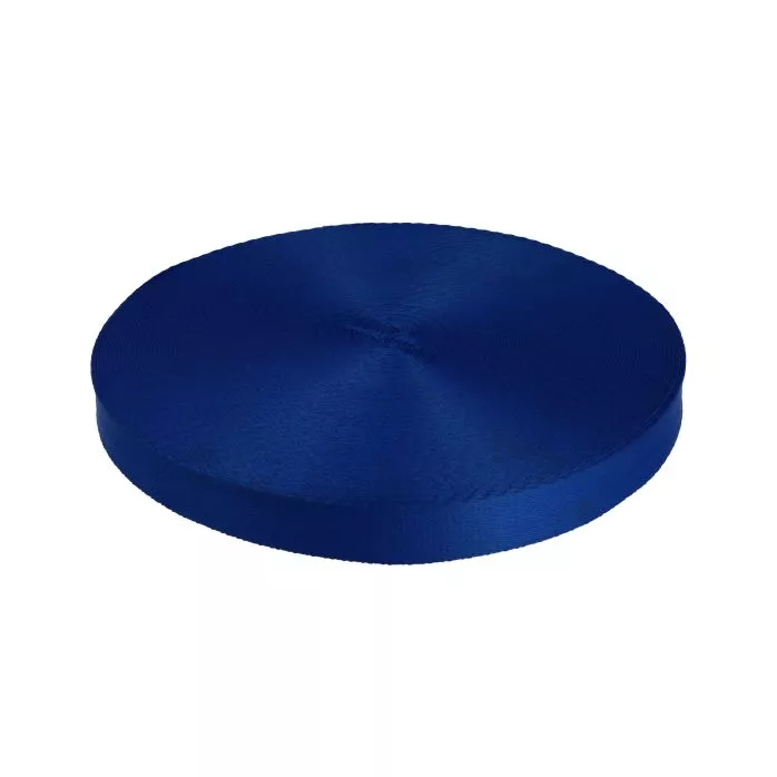 Taśma bistorowa do smyczy 10mm kolor ciemny niebieski 50mb