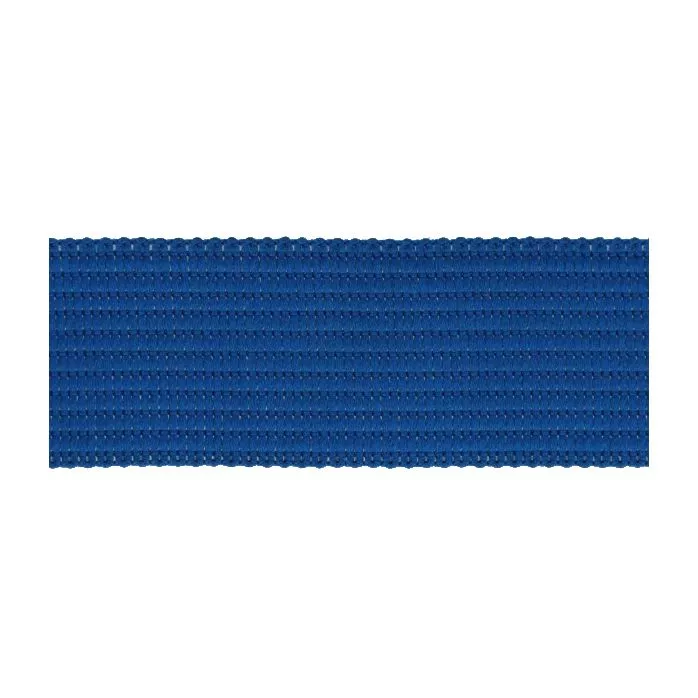 Taśma lamówka dziana 20mm kolor niebieski jasny 50mb