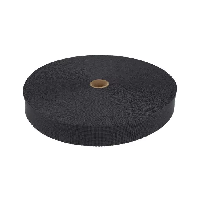 Taśma lamówka dziana 15mm kolor szary ciemny 50mb