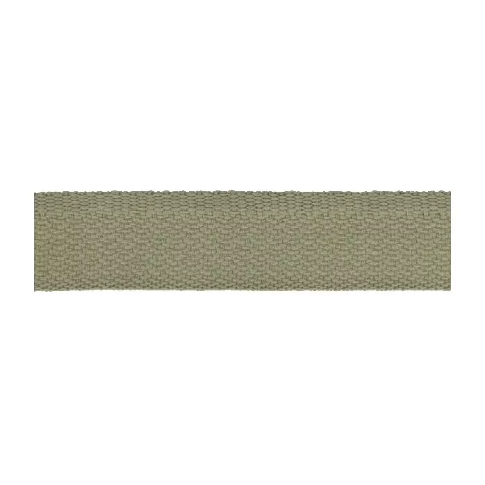 Taśma spodniowa poliestrowa 16mm kolor zielony khaki 100mb
