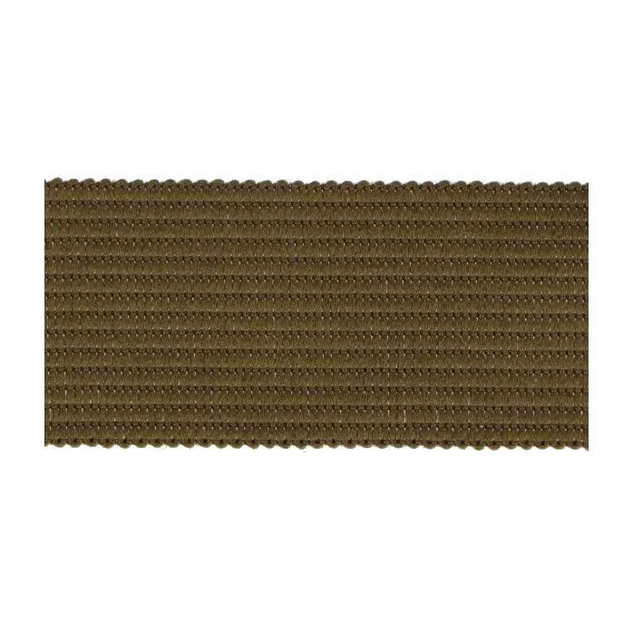 Taśma lamówka dziana 25mm kolor zielony khaki 50mb