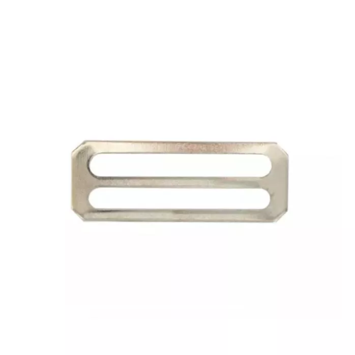 Ramka metalowa 47mm kolor srebny madis