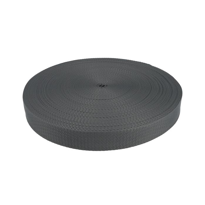 Taśma nośna 30mm polipropylenowa kolor szary 50mb