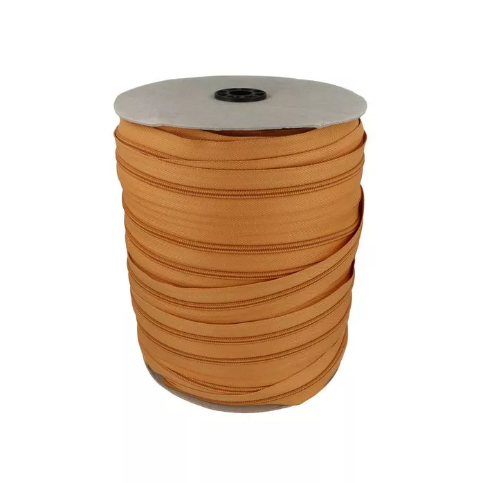 Taśma suwakowa spiralna #5 16,5g/m kolor złoty 200mb