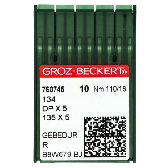135x5 (110) R Igły Groz-Beckert GEBEDUR złocone do maszyny do szycia