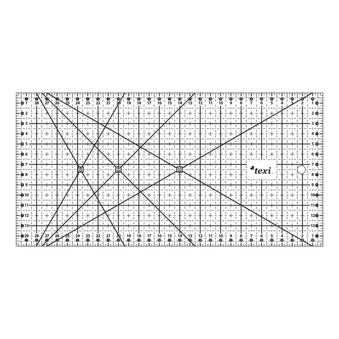 Zestaw do cięcia i krojenia TEXI CRAFT GRAY 45X30 cm