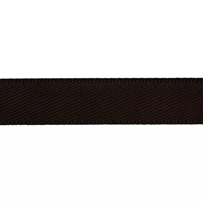 Taśma spodniowa poliestrowa 14mm kolor brązowy 25mb
