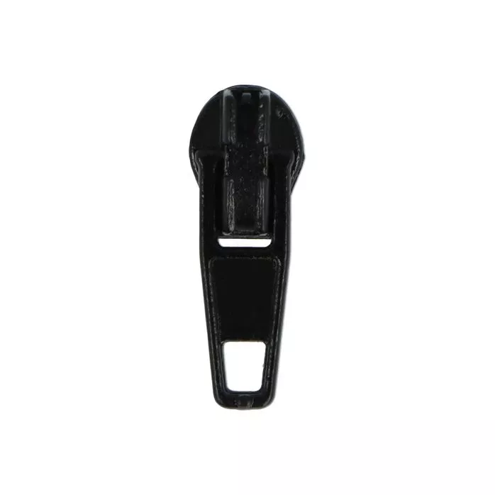 Suwak auto-lock #3 kordel do taśmy suwakowej spiralnej kolor czarny 500szt.
