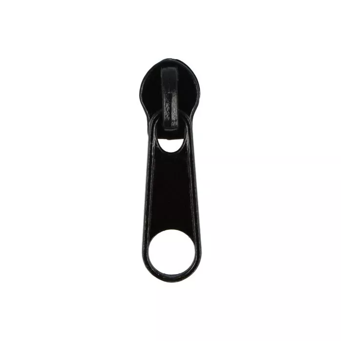 Suwak kordel do taśmy suwakowej spiralnej #3 non-lock kolor czarny 500szt.