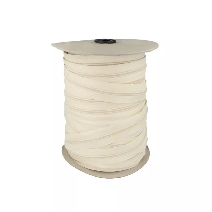 Taśma suwakowa spiralna #5 16,5g/m kolor beżowy jasny 200mb