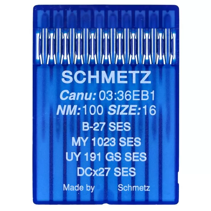 B27 (100) SES Igła Schmetz do maszyny do szycia