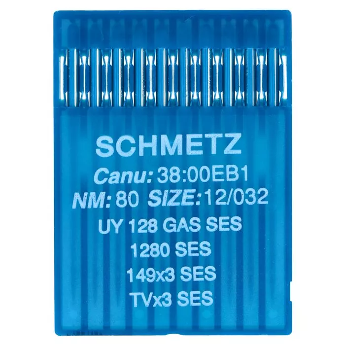 UY128 GAS (80) SES Igła Schmetz do maszyny do szycia