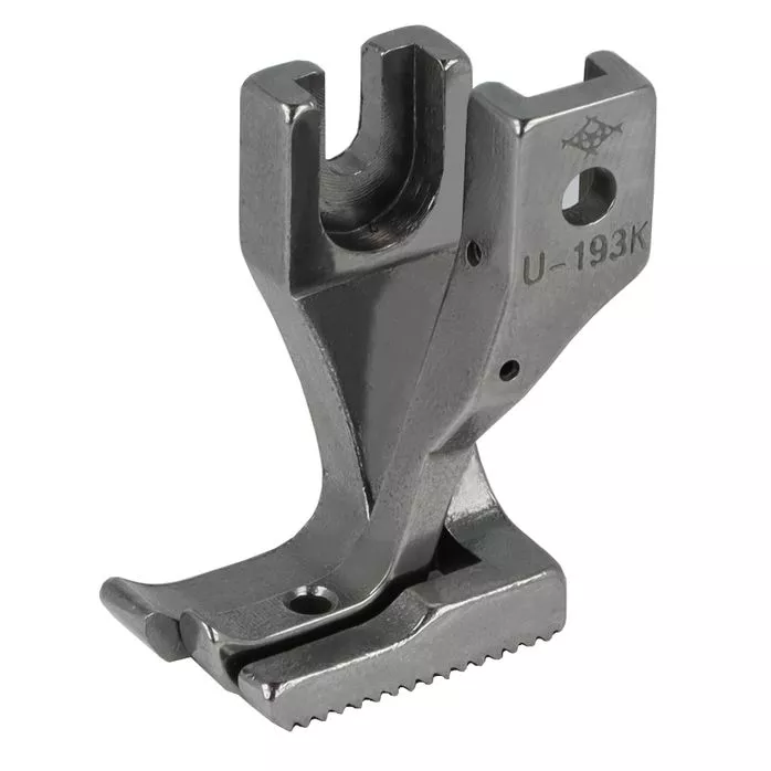 U193K+U192J / (SI-391K+SI-291J) 5/32'' Stopka do wszywania kedry 4,0mm transport podwójny ząbkowy-stopkowy komplet