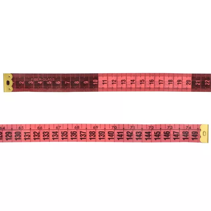 Miara krawiecka, centymetr krawiecki dł. 150cm, szer. 20mm
