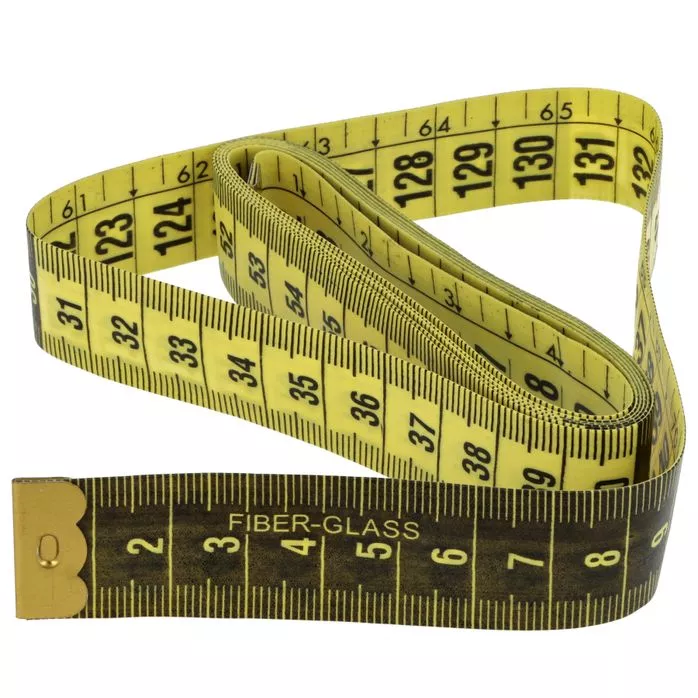Miara krawiecka, centymetr krawiecki dł. 150cm, szer. 20mm