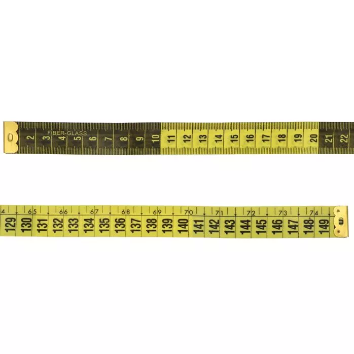 ​Miara krawiecka, centymetr krawiecki dł. 150cm, szer. 20mm