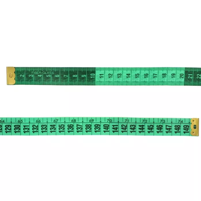 Miara krawiecka, centymetr krawiecki dł. 150cm, szer. 20mm