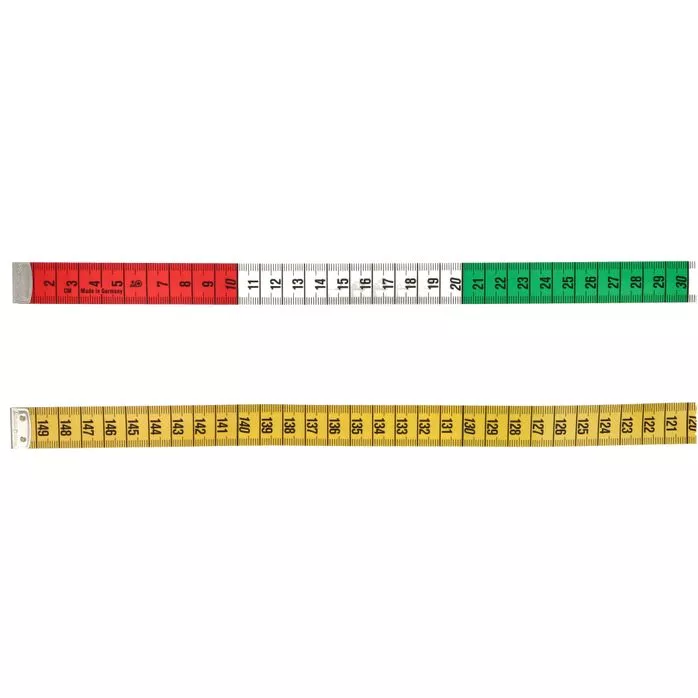 Miara krawiecka, centymetr krawiecki dł. 150cm, szer. 20mm