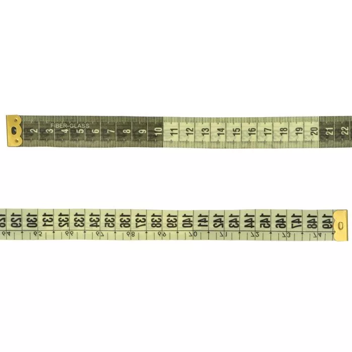 Miara krawiecka, centymetr krawiecki dł. 150cm, szer. 20mm