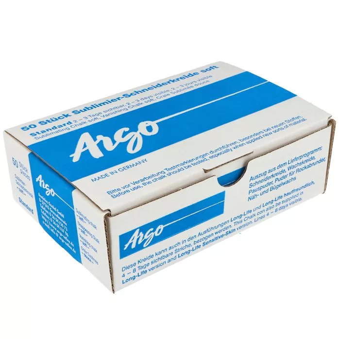 Kreda krawiecka znikająca 48h STANDARD ARGO 50szt.