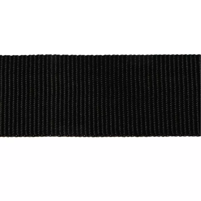 Taśma rypsowa 40mm kolor czarny 50mb